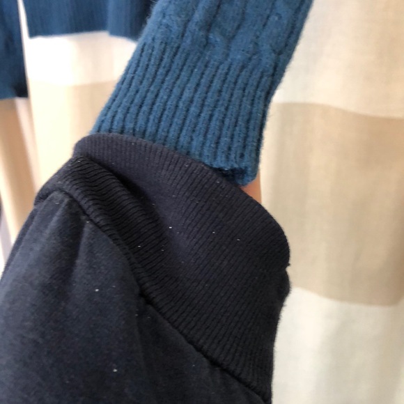 Blue 100% cashmere sweater - Picture 3 of 5